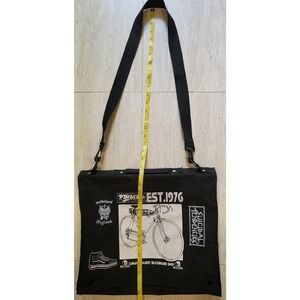 Vintage Skull skates Punk Racing Bike Vans Motorhead bag Black Thrash Suicidal T